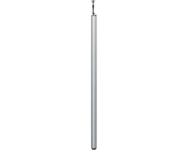 Schneider Electric OptiLine 45 ISM20100 installationsstav i eloxeret aluminium, 2700-3100mm, med justerbart loftbeslag.