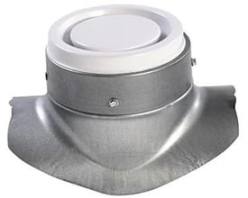 Lindab VPS315 påstik til Ø200 mm ventilationsrør, lavet af galvaniseret stål med bajonetfatning til direkte montering.