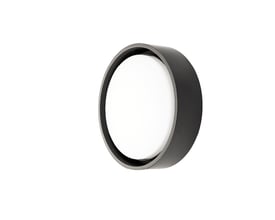 SG Armaturen Frame Round Maxi LED væg-/loftslampe i grafit med HF sensor, der giver 2030 lumen.