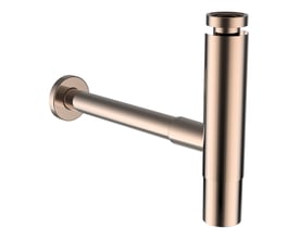 Laufen pungvandlås i rosegold PVD finish, 1 1/4" x 32 mm, med en bredde på 360 mm og en elegant bronzeoverflade.