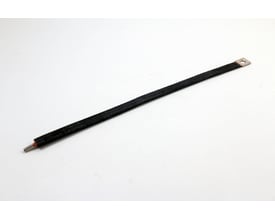 Cubic holder til S7000, Mini-flex FB10416 med sort isolering og firkantet metal-terminal.