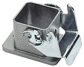 Procon lige chassishus i aluminium med låsemekanisme og flad monteringsflade, standard A3/A4.