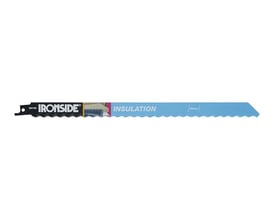Ironside bajonetsavklinge til isolering, 300 mm, set fra siden med langt, bølget skær.