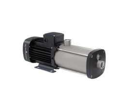 Grundfos SQE 1-155 pumpe i grå og sort med et 1.85kW motorhus, der understøtter 200-240V.