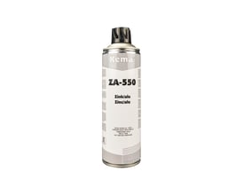 Bagside af Kema ALU/ZINK spray ZA-550 500ml dåse med produktinformation og stregkode.