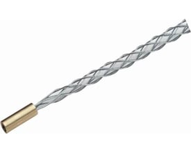 Katimex trækstrømpe i ståltråd til kabeldiametre på 6-9mm, med M5 gevind kobling.