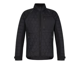 Engel jakke 1371-604 i sort, størrelse S, med quiltet front og glatte ærmer.