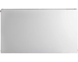 Thermrad Compact 4 Plan Type 22 radiator i hvid RAL 9016, H600 mm x L500 mm, med plan front og 4 stk ½" anboringer.