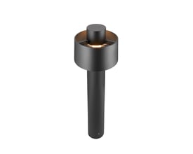 SLV Photoni cyl 75 udendørs pullert i sort aluminium med E27 fatning, 750 mm høj.