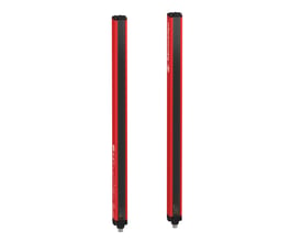 Schneider Electric lysbom sæt med 3 stråler, 810 mm beskyttet højde, vist med M12 stik i begge ender.