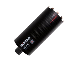 Distar diamantkernebor RS-TX Ø152mm med 5/4 UNC gevind og DIAFIX MICROSHOCK teknologi til tørboring i beton.