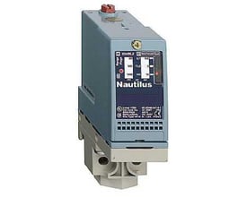 Schneider Electric pressostat XMLA020A2S11 med 1/4" BSP hun tilslutning, justerbar fra 0,7-20 BAR.