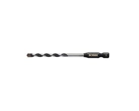 Ironside universalbor på 5 mm med HM-spids og 1/4-tommes HEX-skaft, vist vandret fra siden.