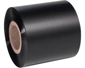 HellermannTyton TIPS TTRC+ farvebånd i sort, 60 mm bredt og 300 meter langt, klar til brug i TT431 printer.