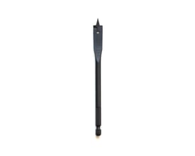 Ironside spadebor på 12 x 152 mm set lige forfra med synligt skær, midterhul og sekskantskaft.