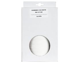 Nordic Quality monteringssæt, 127mm/5" og 3m, i hvid boks med rundt vindue.