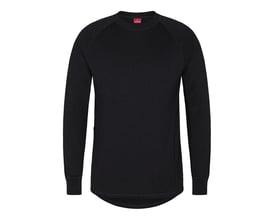 Engel undertrøje i sort, model 7255-284, størrelse 3XL, med lange ærmer og rund halsudskæring.