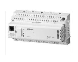 Siemens RMU730B-1 universal regulator med 3 reguleringssløjfer og RJ45-port, hvid.