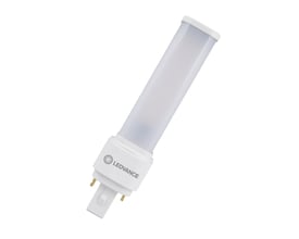 Ledvance DULUX LED-rør i hvidt med G24d-3-sokkel, 9 W og lysfarve 865 til 230 V.