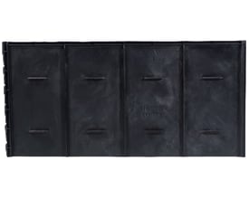 GreenMax TRG30 rodguidepanel, 300 x 600 x 2 mm, lige, viser bagsiden med mærkat.