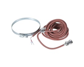 Schneider Electric STC510-200 påspændingsføler med 2m kabel og metalspænde til rør op til Ø90mm.