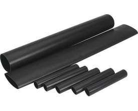 TE Connectivity krympesæt med dobbelt kappe til 4 x 16-50 mm² kabler, 500 mm langt, i sort.