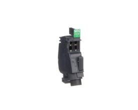 Schneider Electric underspændingsspole MN 250V DC til NSXm og PP-B, vist med terminaler D1 og D2.