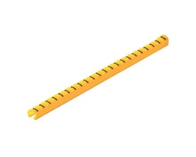 Weidmüller CLI O 10-3 GE/SW 7 MP ledningsmærke i gul PVC med sort printet "7" til ledere på 0.4-1.5mm².