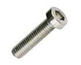 M8X20 DIN 7984 A2 skrue med lavt cylinderhoved og indvendig 6-kant i rustfrit stål.