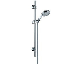 Hansgrohe Axor Montreux brusesæt i krom med en 90cm bruserstang, 100mm håndbruser og 1,6m slange.