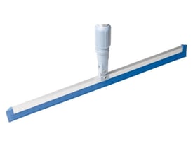 Gulvskraber MultiSqueege 500mm med blåt gummi og aluminiumsbeslag, leveres uden skaft.