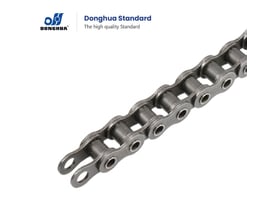 Donghua ANSI 60-1 HPF1 hulboltekæde med Ø5,01 mm vises strakt diagonalt med tydelige led.