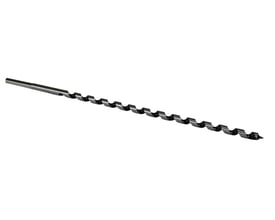 ProFit sneglebor til styrepind, 12 x 400 mm, fremstillet af blankt metal med tydelige spiraltænder.