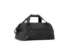 Sort ID Identity Ripstop Gym Duffle sportstaske i slidstærkt materiale med sorte håndtag og lynlåse.