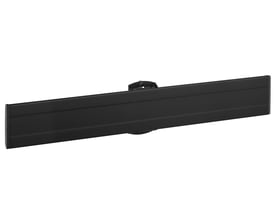 Vogels PFB 3409 Interface Bar i sort, 915 mm, vist fra siden med monteringsbeslag i midten.