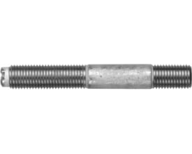 Nærbillede af en Klauke trækbolt til hydraulik, der viser gevinddetaljerne og den samlede længde på 71 mm.