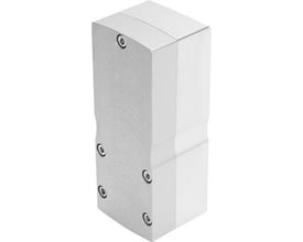 Festo parallelbyggesæt EAMM-U-60-S38-57A-91 i størrelse 60, fremstillet af metal med synlige skruer på en af siderne.