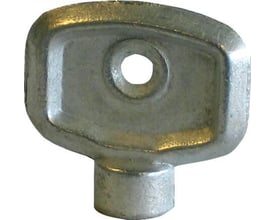 Metal luftskruenøgle fra Solar Plus, 5 mm hul, model 805524004, isoleret på hvid baggrund.