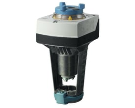 Siemens SAV61P00 ventil aktuator med 1100N kraft og 40mm vandring, 24V, modulerende styring.