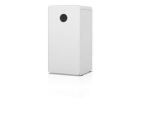 Bosch Compress 7800i LWF inverterstyret jordvarmepumpe på 16 kW set skråt forfra fra den modsatte side.