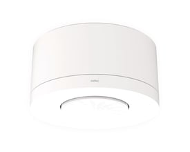 Niko P42MR tilstedeværelsessensor i hvid, 230V master, designet til påbygning med 12-13m rækkevidde og 360° detektion.