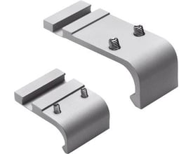 Festo monteringssæt SMB-8-FENG-50/63, i størrelse 8, fremstillet af metal uden kobber og PTFE.