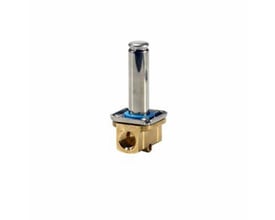 Danfoss EV210B 3b g 14n nc000 magnetventil med messinghus og synlig blå pakning, NC.