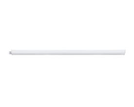 EGLO Dundry LED lysliste i hvid plast, 57 cm lang, med en lysende lyskilde og synlige endestykker.