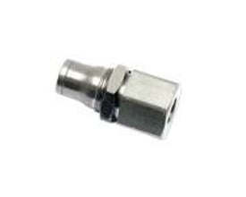 Parker Legris skotgennemføring Ø8 x G1/4 i nikkelbelagt messing med indvendigt BSPP gevind, type 3636.