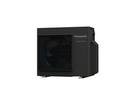 Frontvinkel af Panasonic CU-3Z75ABEC udedel i antracitgrå med teksten 'POWER HEAT'.