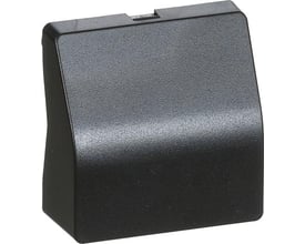 LK FUGA afdækning til komfurudtag, 1 modul, i koksgrå med en let skrå front og en mat overflade.