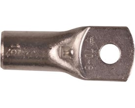 Elpress Cu-rørkabelsko KRT70-8 med M8 bolt og 70mm2 dimension, lavet af fortinnet kobber.