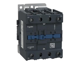Schneider Electric TeSys D kontaktor 65A, 2-polet med 2 NO og 2 NC kontakter, 24VAC spole.