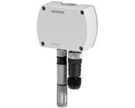 Siemens QFA4160 rumføler til fugt- og temperaturmåling med DC 0-10V udgang og kalibreringscertifikat.